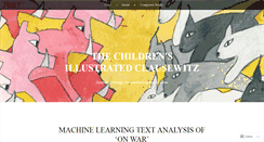 Desktop Screenshot of clausewitzforkids.com